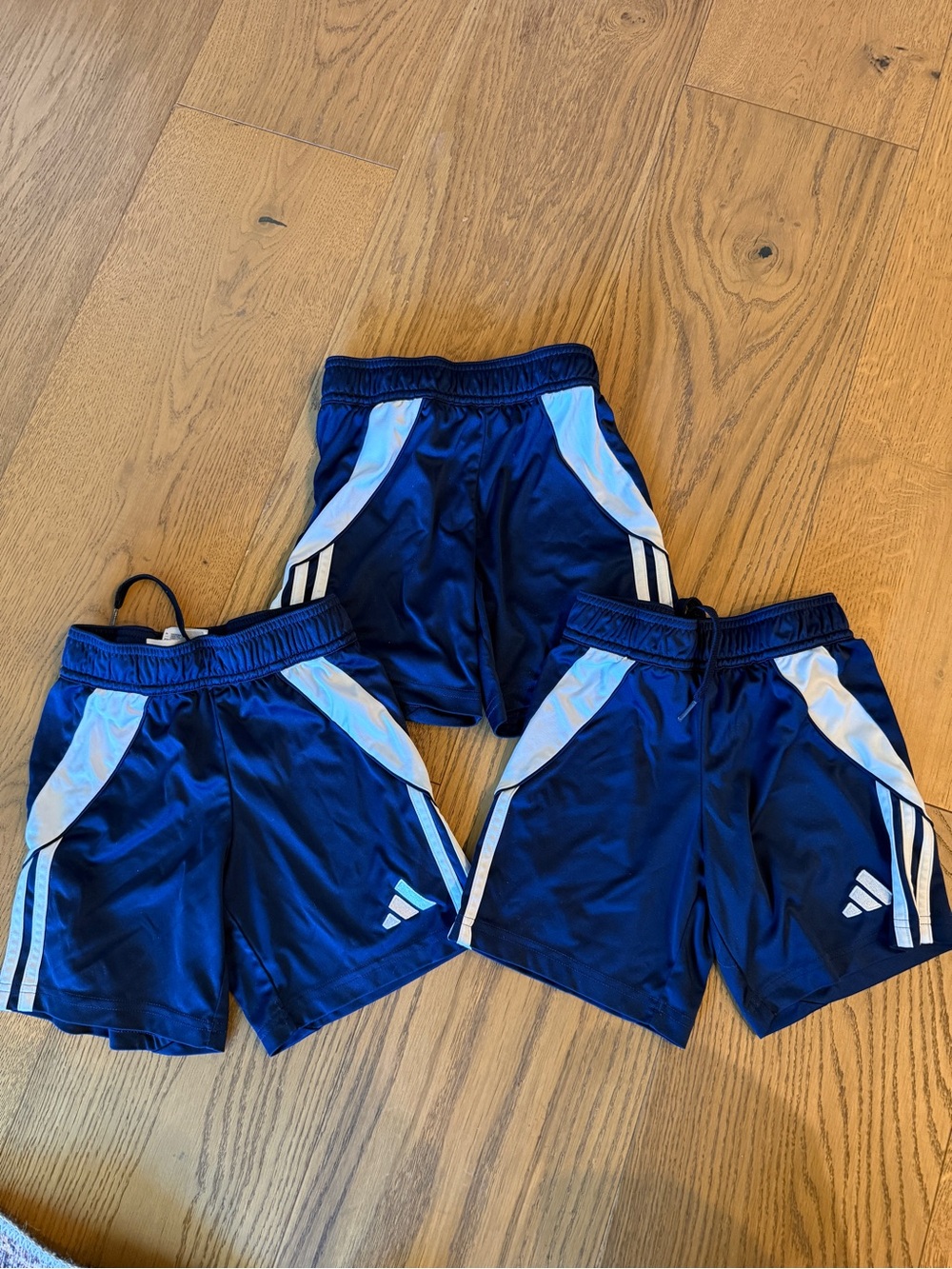 Adidas Kids' Tiro 24 Soccer Shorts Navy
- Pack of 3